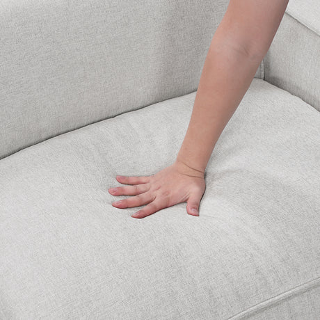 8414GRY-2PWH* (2)Power Double Reclining Love Seat with Power Headrests from Homelegance - Luna Furniture