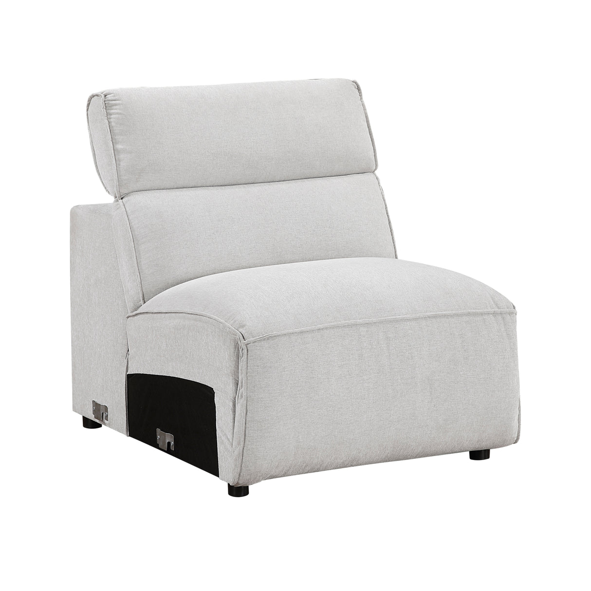 8414GRY-AC (2/5)Armless Chair from Homelegance - Luna Furniture