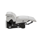 8414GRY-ARPWH (3/5)Power Reclining Armless Chair with Power Headrest from Homelegance - Luna Furniture