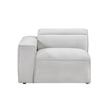 8414GRY-LRPWH (1/5)Power Left Side Reclining Chair with Power Headrest and Charging Ports from Homelegance - Luna Furniture
