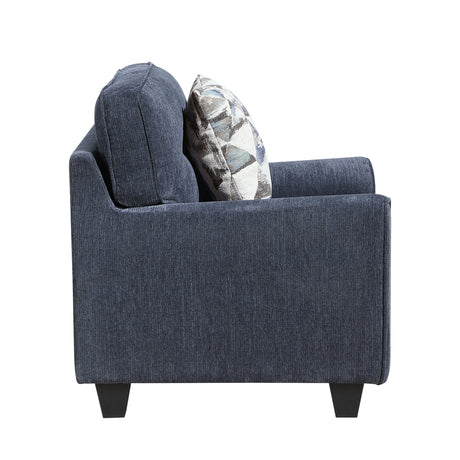 8414GRY-LRPWH (1/5)Power Left Side Reclining Chair with Power Headrest and Charging Ports from Homelegance - Luna Furniture