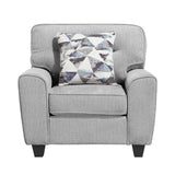 Bennett Blue Loveseat from Homelegance - Luna Furniture
