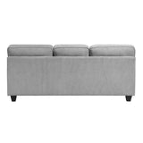 Bennett Gray Loveseat from Homelegance - Luna Furniture
