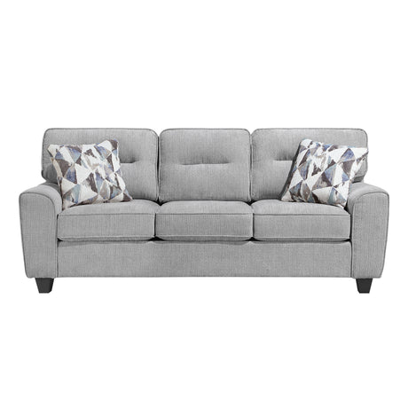 Bennett Gray Loveseat from Homelegance - Luna Furniture