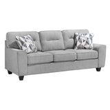 Bennett Gray Loveseat from Homelegance - Luna Furniture