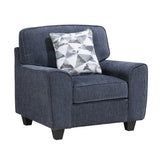 Bennett Blue Chair from Homelegance - Luna Furniture