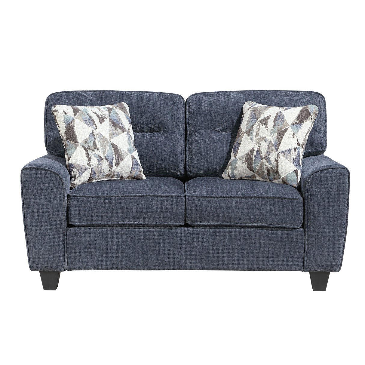 Bennett Blue Sofa and Loveseat from Homelegance - Luna Furniture