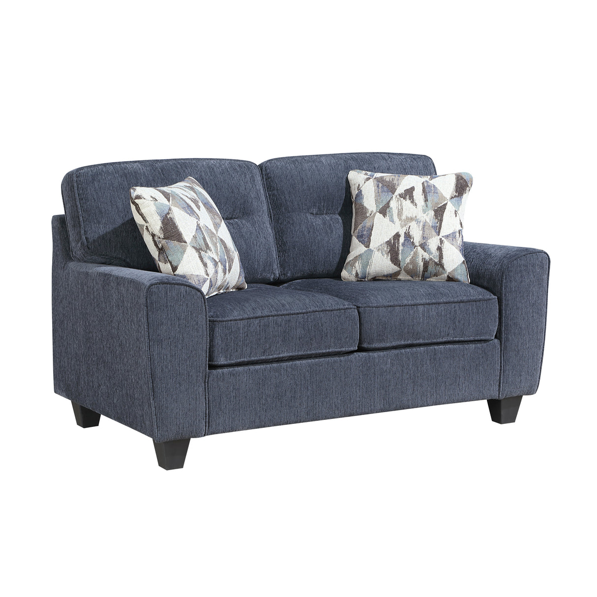 Bennett Blue Sofa and Loveseat from Homelegance - Luna Furniture