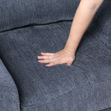 Bennett Blue Loveseat from Homelegance - Luna Furniture