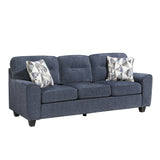 Bennett Blue Sofa from Homelegance - Luna Furniture