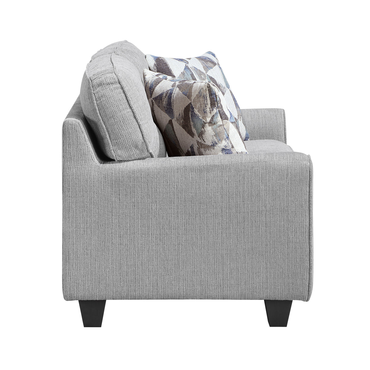 Bennett Gray Loveseat from Homelegance - Luna Furniture