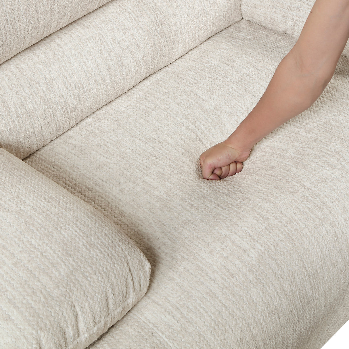 Caliber Beige Power Reclining Chair from Homelegance - Luna Furniture
