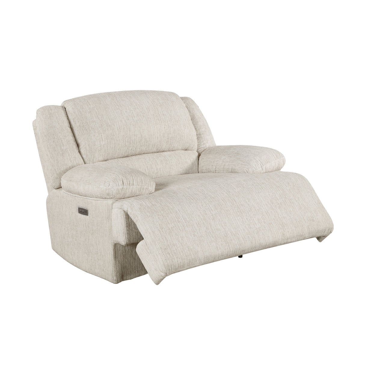 Caliber Beige Power Reclining Chair from Homelegance - Luna Furniture