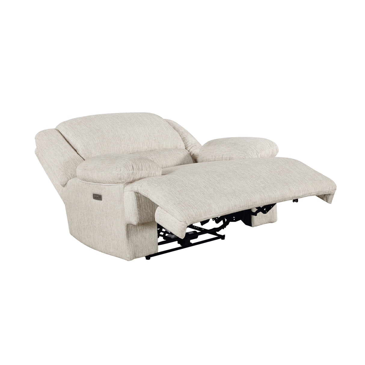 Caliber Beige Power Reclining Chair from Homelegance - Luna Furniture