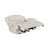 Caliber Beige Power Reclining Chair from Homelegance - Luna Furniture