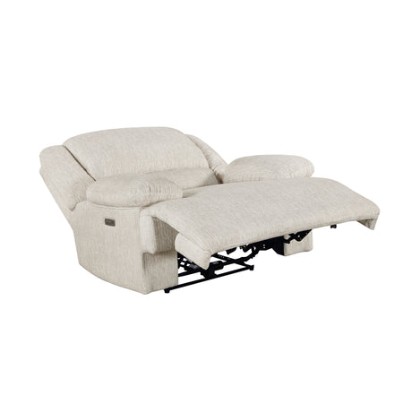 Caliber Beige Power Reclining Living Room Set from Homelegance - Luna Furniture