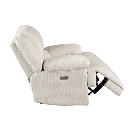 Caliber Beige Power Reclining Living Room Set from Homelegance - Luna Furniture