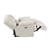 Caliber Beige Power Reclining Chair from Homelegance - Luna Furniture