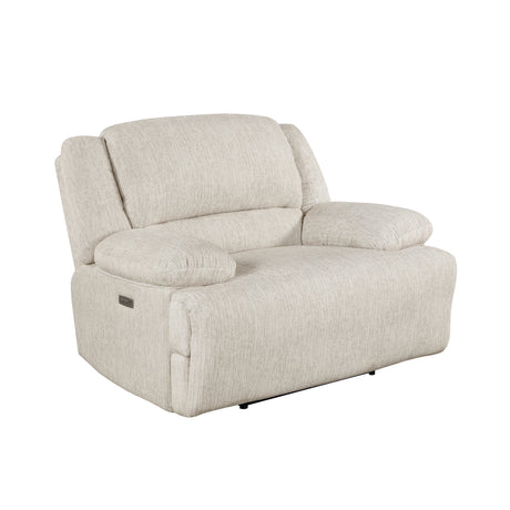 Caliber Beige Power Reclining Living Room Set from Homelegance - Luna Furniture