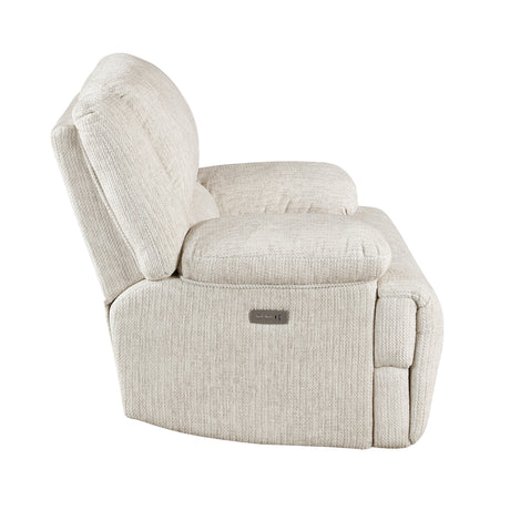 Caliber Beige Power Reclining Living Room Set from Homelegance - Luna Furniture
