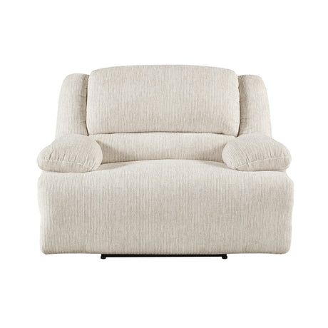 Caliber Beige Reclining Chair from Homelegance - Luna Furniture