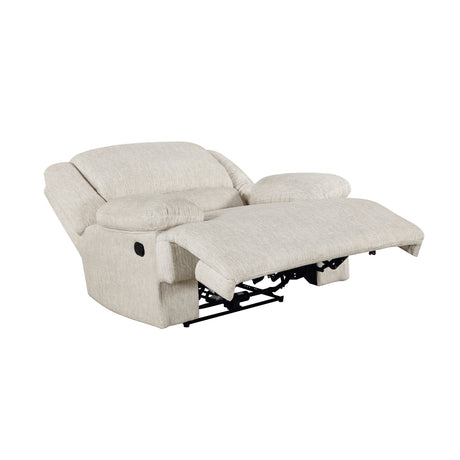 Caliber Beige Reclining Living Room Set from Homelegance - Luna Furniture