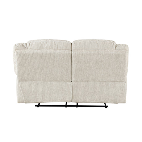 Caliber Beige 2-Piece Power Reclining Living Room Set from Homelegance - Luna Furniture