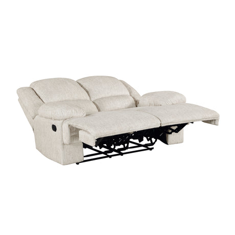 Caliber Beige Reclining Living Room Set from Homelegance - Luna Furniture