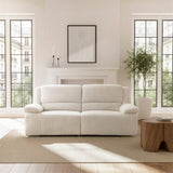 Caliber Beige Power Double Reclining Sofa from Homelegance - Luna Furniture