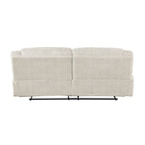 Caliber Beige Power Double Reclining Sofa from Homelegance - Luna Furniture