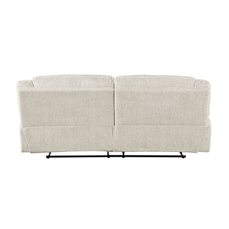 Caliber Beige 2-Piece Power Reclining Living Room Set from Homelegance - Luna Furniture