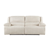 Caliber Beige Power Double Reclining Sofa from Homelegance - Luna Furniture