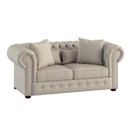 Savonburg Neutral Loveseat from Homelegance - Luna Furniture