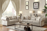 Savonburg Neutral Loveseat from Homelegance - Luna Furniture
