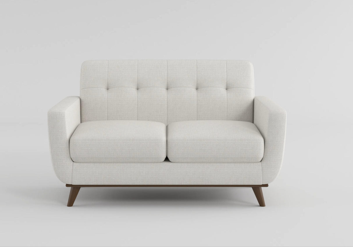 Martina Beige Loveseat from Homelegance - Luna Furniture