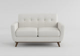 Martina Beige Loveseat from Homelegance - Luna Furniture