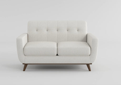 Martina Beige Loveseat from Homelegance - Luna Furniture