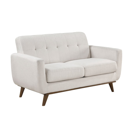 Martina Beige Loveseat from Homelegance - Luna Furniture