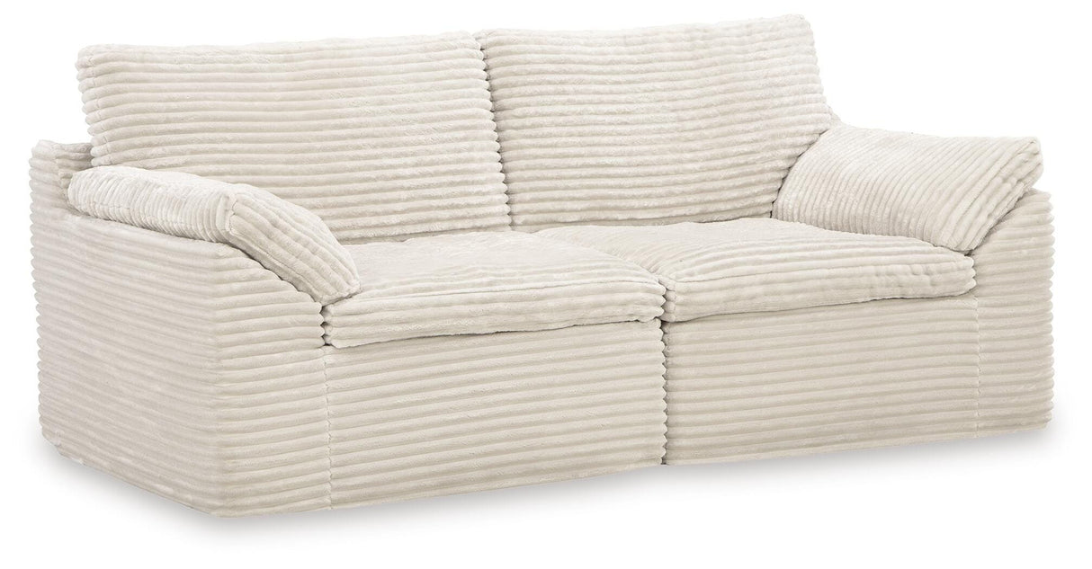 Fannin Ivory Left-Arm/Right-Arm Facing Corner Chair from Ashley - Luna Furniture