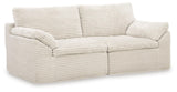Fannin Ivory Left-Arm/Right-Arm Facing Corner Chair from Ashley - Luna Furniture