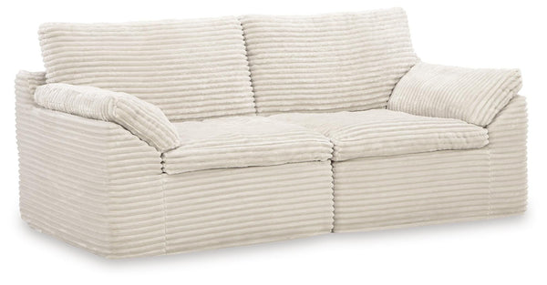 Fannin Ivory Left-Arm/Right-Arm Facing Corner Chair