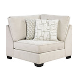 Livia Beige Ottoman from Homelegance - Luna Furniture