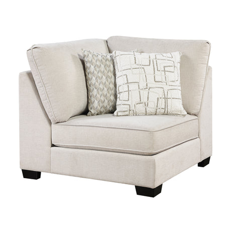 Livia Beige Ottoman from Homelegance - Luna Furniture