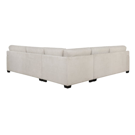 Livia Beige 3-Piece Sectional from Homelegance - Luna Furniture