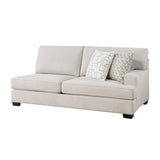 Livia Beige 3-Piece Sectional from Homelegance - Luna Furniture