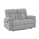 Jules Gray Double Reclining Sofa