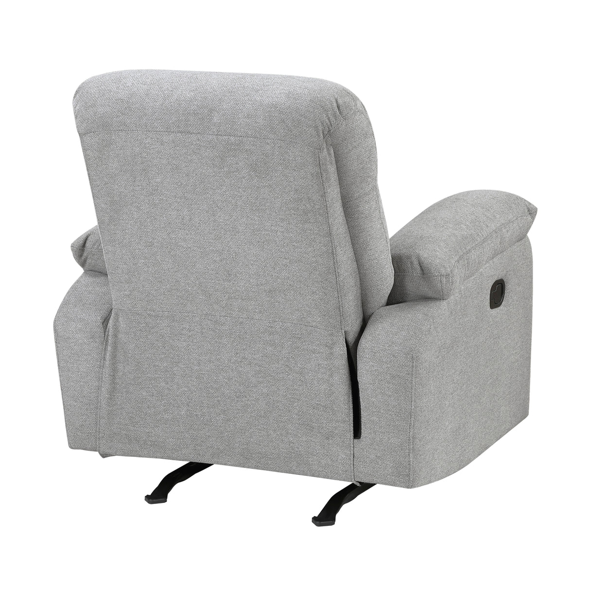 Jules Gray Rocker Reclining Chair from Homelegance - Luna Furniture