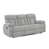 8440GRY*2 2pc Set: Sofa, Love from Homelegance - Luna Furniture