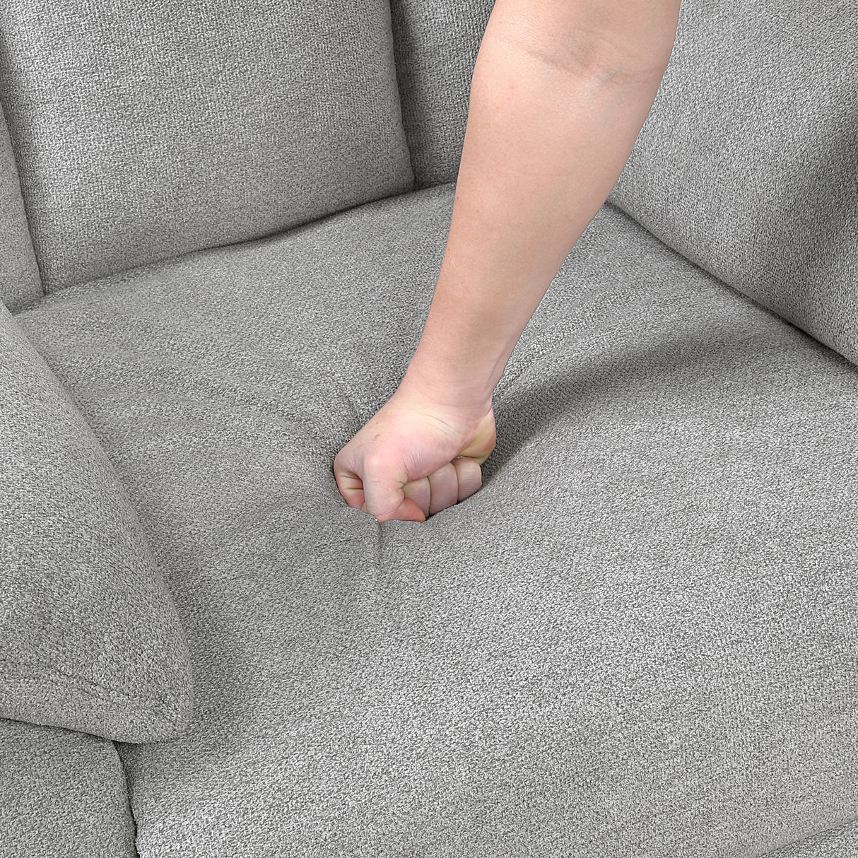 Jules Gray Double Reclining Love Seat from Homelegance - Luna Furniture