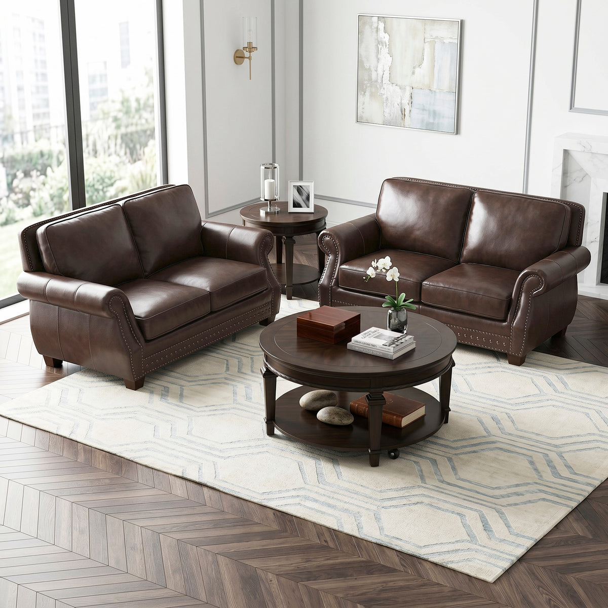 Remington Brown Loveseat